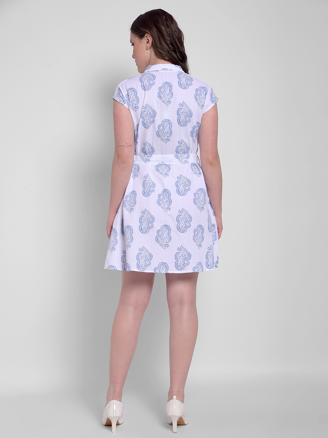Numero Uno Women Paisley Blue Dress